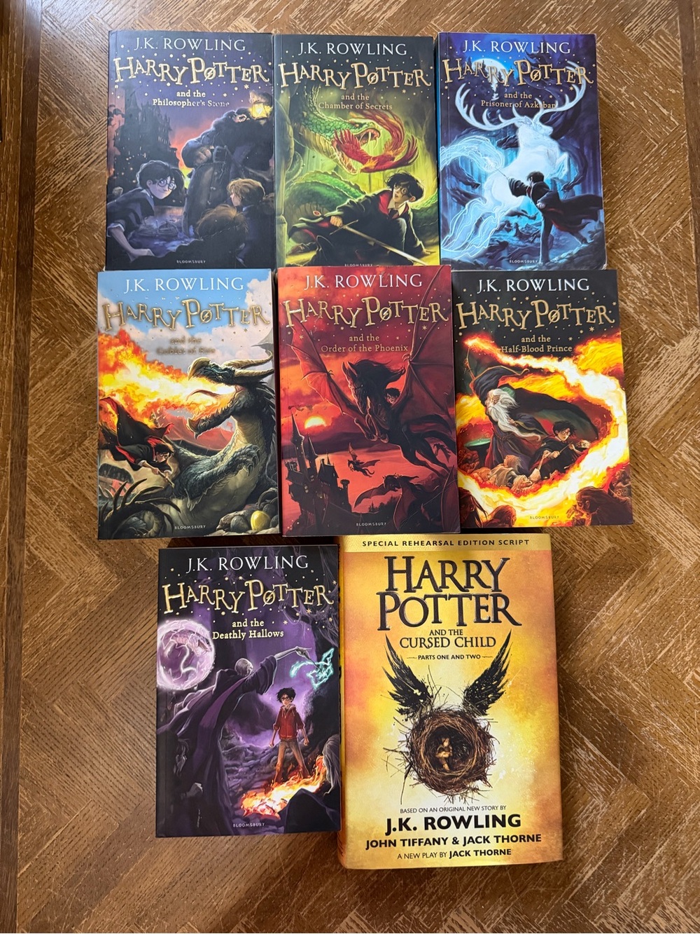 Harry Potter Books (J.K. Rowling)